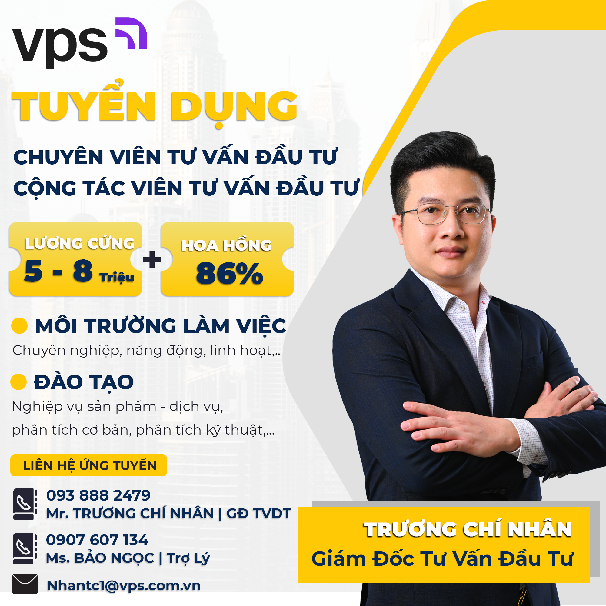 TUYỂN DỤNG CỘNG TÁC VIÊN CHỨNG KHOÁN QUÝ 01.2025
